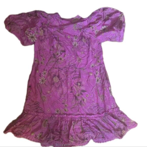 Farm Rio Tiered Mini Dress Sz Xsmall - Picture 3 of 4